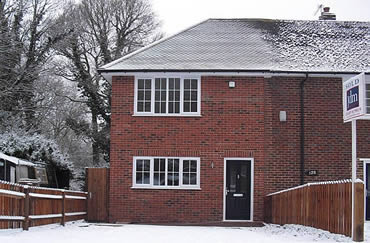 New terrace house development in Bromley