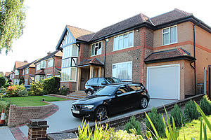 Two storey extension with new curved staircase