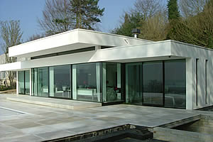 New build modern bungalow in Crockham Hill, Kent