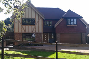 Large detached new build house in Badgers Mount